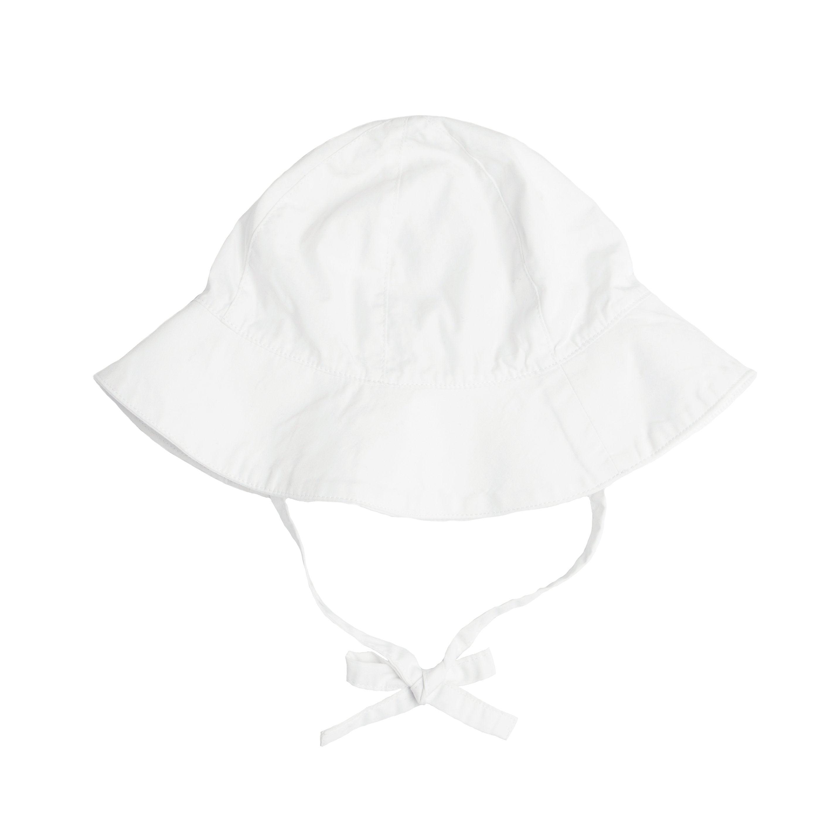 Baby girl white sun hat online