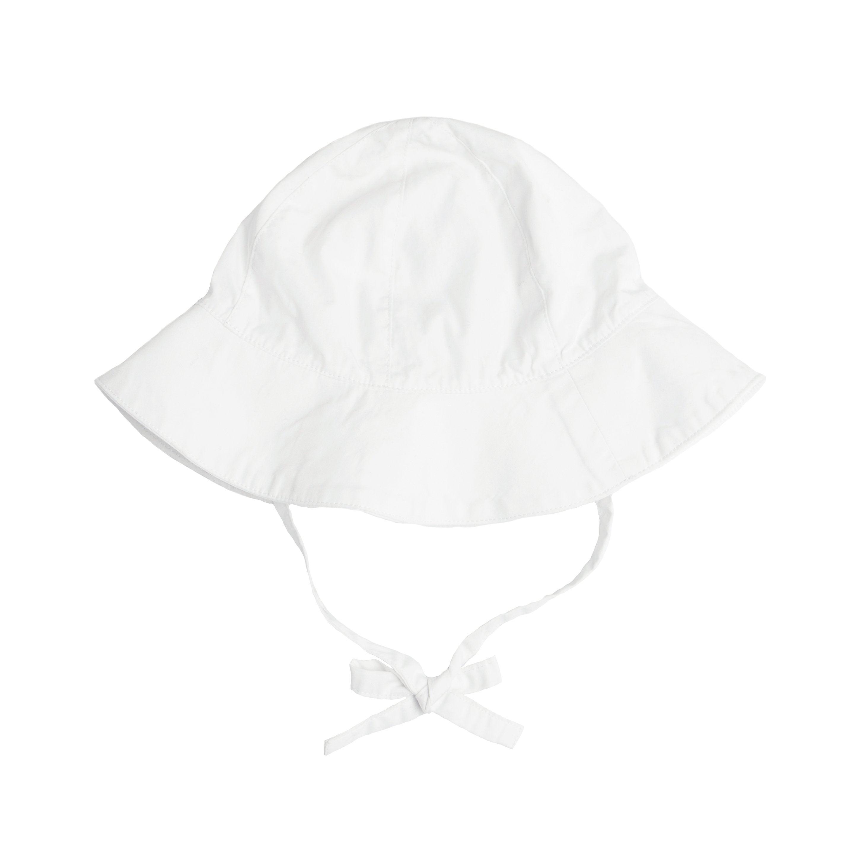 baby white sun hat minnow swim