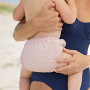 baby antique floral diaper cover