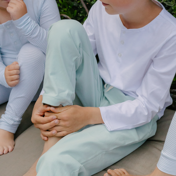 boys pistachio ultra-soft twill pant