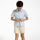 boys tan ultra-soft twill short