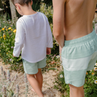 boys pistachio ultra-soft twill short