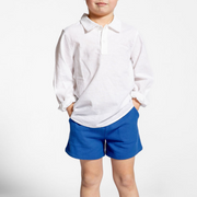 boys cove blue ultra-soft twill short