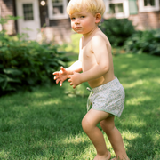 boys sea marsh floral boardie