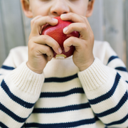 unisex breton stripe knit sweater