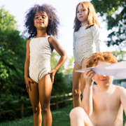 girls sea marsh floral rashguard one piece