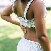 girls sea marsh floral ruffle bikini