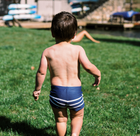 boys navy breton stripe brief