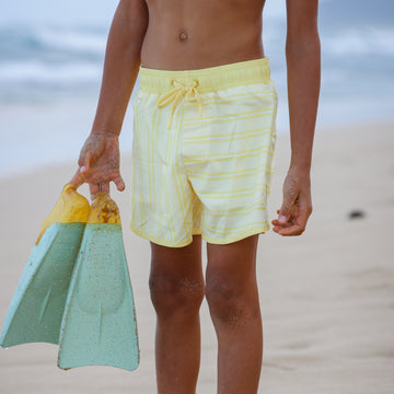 boys pineapple stripe boardie