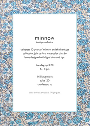 minnow watercolor class
