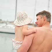 baby summer cherries diaper cover