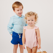 boys cove blue ultra-soft twill short