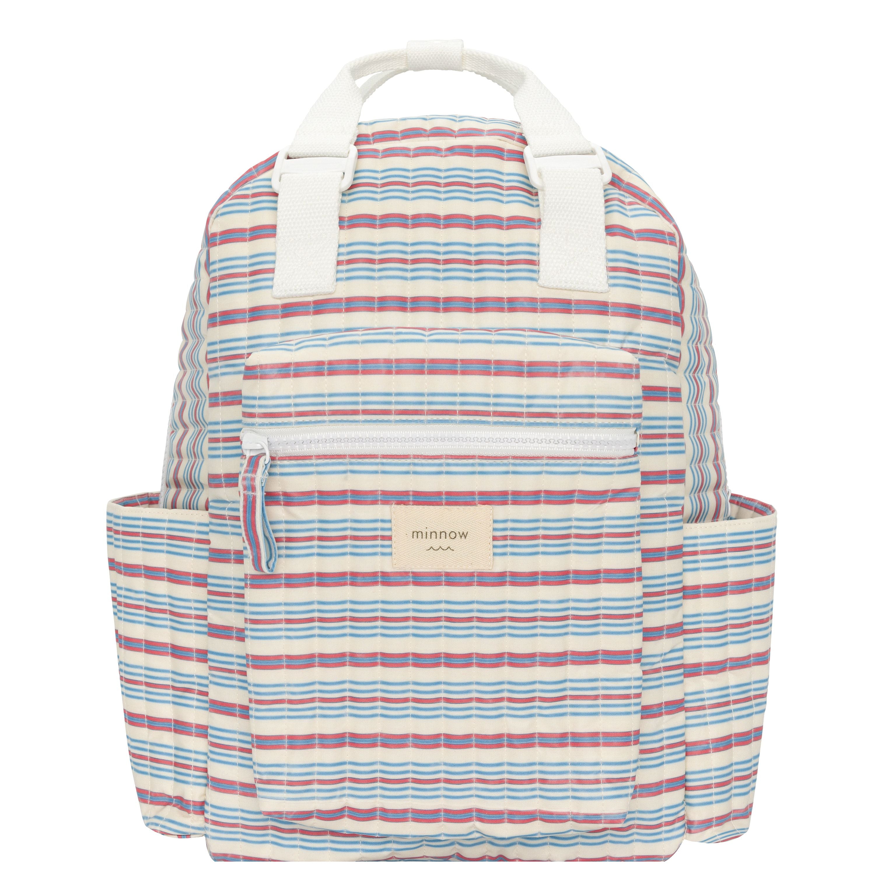 vintage stripe backpack – minnow
