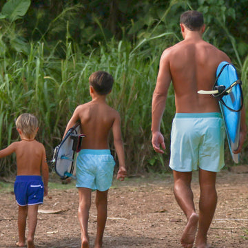 men's pacific blue boardie