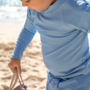 unisex bermuda blue rashguard