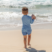 unisex bermuda blue rashguard