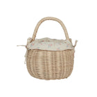 olli ella straw rattan big berry bunny basket