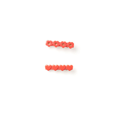 wunderkin co. poppy clip set