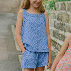 girls rosebay ruffle tank and short set