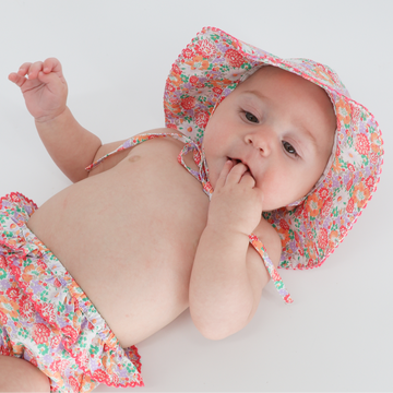 baby island blossom sun hat