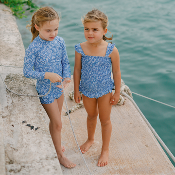 girls rosebay rashguard set