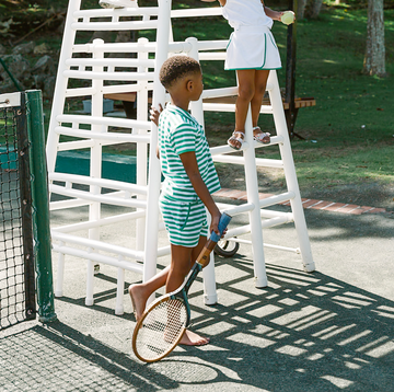 boys bermuda green stripe french terry short