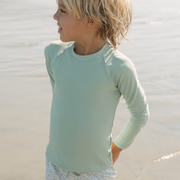 unisex sea marsh green rashguard