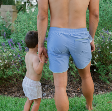 men's lagoon blue boardie