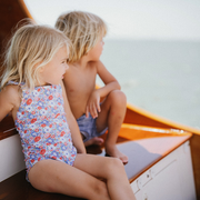 girls americana blossom crossover one piece