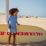 unisex lagoon blue rashguard