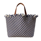 naghedi havana venice striped large tote