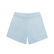 unisex light blue knit short
