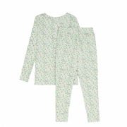 unisex sea marsh floral pima pajamas set