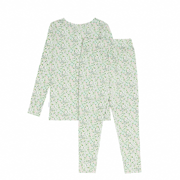 unisex sea marsh floral pima pajamas set