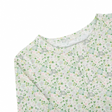 unisex sea marsh floral pima pajamas set