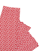 women's holiday bloom pima pajamas set