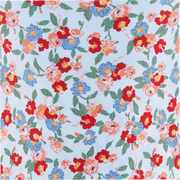 women's scarlet floral low back one piece