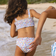girls jasmine blossom smocked bikini