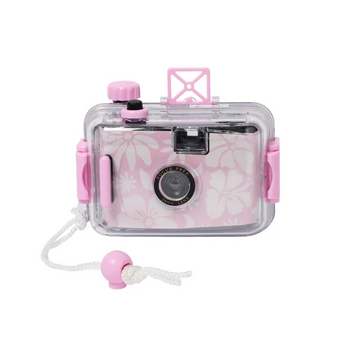sunnylife pink floral underwater camera