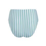 women's tamarin stripe high waist bikini bottom