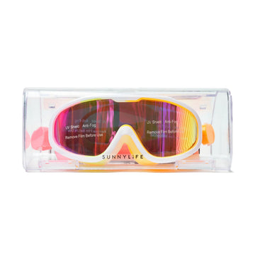 sunnylife poppy the peach swim mask