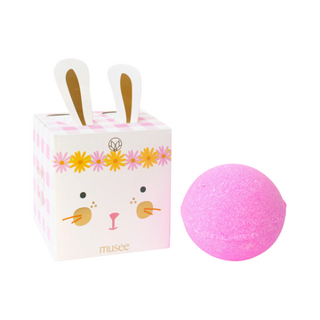 musee pink bunny bath balm
