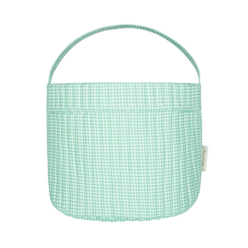 gustavia gingham quilted easter bucket