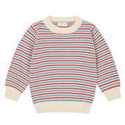 unisex marina stripe knit sweater