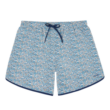 mens original slate floral boardie