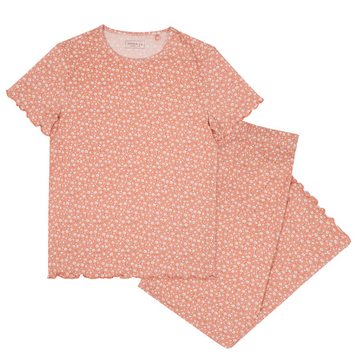 womens melone floral pima pajamas set