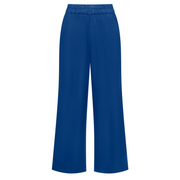 women's oyster blue linen pant