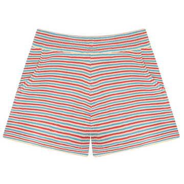 women's marina stripe knit short