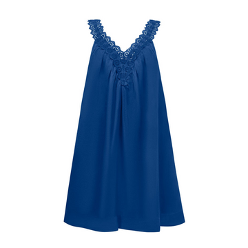 women's oyster blue tank dress | xs | contemporary swimwear & resort wear