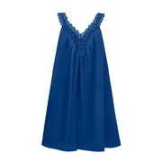 women's oyster blue tank dress
